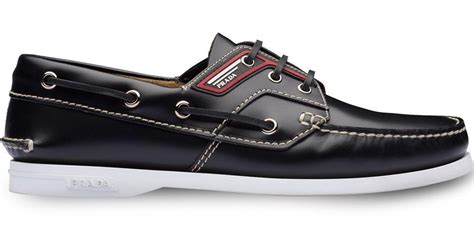 prada yacht shoes|prada boat shoes men's.